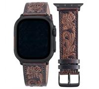 DSAAplus Premium Handmade Leather Band Retro Western Style Strap for Apple Watch Ultra 3 2 1,SE 3 2 1,Series 11 10 9 8 7 6 5 4 3 2 1 for iwatch 49mm 46mm 45mm 44mm 42mm 41mm 40mm 38mm Men Women