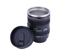 Dsacxixai Camera Lens Coffee Mug Stainless Steel Lens Mug Travel Coffee Photographer Gifts Birthday Present
