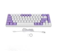 Dsacxixai Clavier, 68 Touches Modes D'éclairage Multiples RGB Connexion Filaire USB de Jeu Filaire Clavier Mecanique pour les Affaires de Jeu