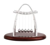 Dsacxixai Newtons Cradle Physical Swinging Balls, Perpetual Motion Balance Ball Desk Plasma Ball Toys for School Home Office