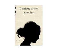 DSAHOZUD Book Cover Jane Eyre by Charlotte Bronte Canvas Wall Art Posters And Prints Room Aesthetic Bedroom Office Decor 12x18inch(30x45cm)