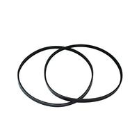 DSAIBT 2pcs 3 Ribbed Rubber Drive Belts 3PJ Replacement V-Belt for Thicknesser Planer Einhell TH-SP-204 W588 ERBAUER ERB052BTE
