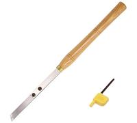 DSAINT Wood Turning Carbide Tipped Parting Grooving Tool 20 Inches Length With Solid Wooden Handle For Wood Turning Lathe