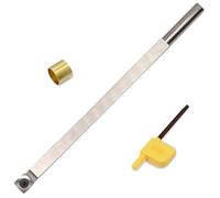 DSAINT Wood Turning Tool Carbide Tipped Lathe Chisel Rougher Tool Bar With 15mm Carbide Insert For Wood Hobbyist Or DIY Or Carpenter