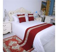 DSAoTeng Bed Runners,Hotel Scarf Bedspread Scarves Home Decoration Bed Scarf Bedding Bed Towel Luxury Protection for Bed Cover Single Double Super King Size (Chinese Style,50x210cm for 150cm bed)