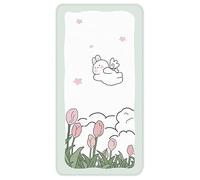 DSAoTeng Cartoon Rabbit Runner Area Rug - Soft Shaggy Lamb Fleece Cute Accent Carpet Non Slip Non-Shedding Easy Care Thicken Mat for Bedroom Dorm Bedside Entryway Decor (#4,60x180cm)