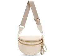 DSAoTeng Checkered Crossbody Bag Large Nylon Bum Bags for Women - Stylish PU Purses Fanny Packs with Adjustable Shoulder Straps, Waterproof Multi Pocket Design for Daily Wear Work Travel (#1)