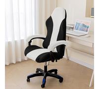 DSAoTeng Gaming Chair Covers with Armrest Covers - Jacquard Stretch Spandex Protector Slipcover for Office Computer Reclining Chair Rotating Seat with Zipper for Home E-Sports Room (#20,One Size)
