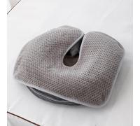 DSAoTeng Microfiber Face Cradle Covers - Pineapple Grid U-Shaped Coral Fleece Massage Face Pillow Towel, Reusable Beauty Spa Facial Headrest Cover for Massage Tables Chairs (#1,35x25cm 4pcs)