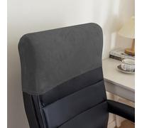 DSAoTeng Office Chair Headrest Cover - Minimalist Stretch Jacquard Protector Slipcover for Recliner Headrest Dustproof Wrap Replacement for Desk Chair Backrest in Office Home (#4,4Pcs)