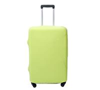 DSAoTeng Solid Color Luggage Cover Protector - Minimalist Thickened Milk-Silk Elastic Travel Suitcase Cover, Anti-Scratch & Dustproof Luggage Protector with Zipper for Business Trips (#6,XL)