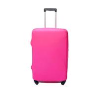 DSAoTeng Solid Color Luggage Cover Protector - Minimalist Thickened Milk-Silk Elastic Travel Suitcase Cover, Anti-Scratch & Dustproof Luggage Protector with Zipper for Business Trips (#5,L)