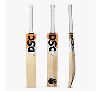 DSC Krunch 5000 English Willow Cricket Bat | Size: Multicolor | Size: Mens, Short Handle | For Men & Boys | Material: Wood | For Dominating Strokes | Ready to Play | Massive Edges