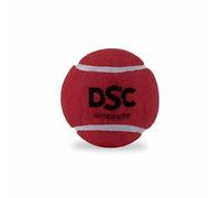 DSC Nitro Light Tennis Ball | Color: Red | Size: Standard | Material: Rubber | Pack of 2 | Greater Durability | Stitching Rubber Moulded | Ideal for Indoor Play and Beginners