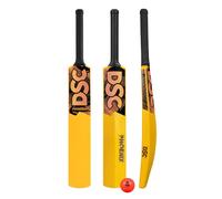 DSC Phoenix Plastic Cricket Bat with PVC Ball for Kids | Durable & Lightweight | Comfortable Grip | Ideal for Tennis and Gully Cricket