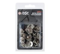 DSC Unisex Adult's Metallic-Fiber Metal Spikes & Spanner for Cricket Shoes, Multicolour