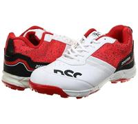 DSC Zooter Cricket Shoes |for Boys and Men| Lightweight and Highly Durable |Superior Cushioning Red