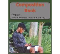dscraftyhands African American Music, back to school, 100 page, 2 sided, 7 1/2 x 9 3/4 in, wireless, college ruled composition book/ Journal