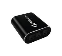 DSD TECH SH-AC01A 2 IN 3 OUT Optical Audio Splitter Support SPDIF Coaxial Input