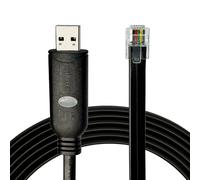 DSD TECH SH-RJ12A USB to RJ12 6P4C RS232 Serial Cable with FTDI Chip