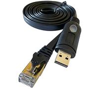 DSD TECH SH-RJ45E USB to Console Cable with CH340C chip for Routers Switches 1.8M/5.9FT
