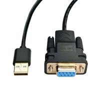 DSD TECH SH-RS232G USB to Serial DB9 Female Cable Built-in FTDI FT232RL Chip 5.9FT