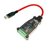 DSD TECH SH-U11GL Isolated USB-C to RS485 Adapter with FTDI Chip
