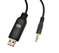 DSD TECH USB to 3.5mm 3.3V TTL Cable with Audio Jack Interface 6FT