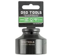 DSD TOOLS 1/2″ Drive 46mm 6-Point Impact Socket DS1139 | Heavy-Duty Wheel Nut Socket for Triumph Motorcycle | Professional Impact-Rated 46mm