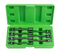 DSD TOOLS 7PC 3/8″ Drive Ball End Hex Bit Socket Set DS1221 | Long Reach 110mm | 3-10mm Ball-End Allen Hex Sockets | Professional Automotive & Workshop Tool Set