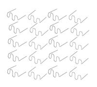 Dsdhuf 1000Pcs 0.6mm S Wave Staples for Car Bumper Bodywork Plastic Stapler Repair Kit 0.6mm Wave Staples Soldering Tools