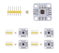 Dsdhuf 5Pcs AS5600 Magnetic Encoder Magnetic Induction Angle Measurement Sensor Module 12Bit High