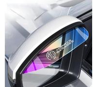 DSEEAK 2 Pcs Car Rear View Mirror Rain Cover, for MG HS MG3 MG5 MG6 MG7 ZS GS MG4 Car Side Wing Mirror Rain Protector Cover Cap Smoke Guard Mirror Cover Accessories