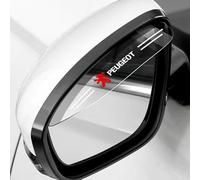 DSEEAK 2 Pcs Car Rear View Mirror Rain Cover, for Peugeot 3008 GT Line 2018-2022 5 posti Car Side Wing Mirror Rain Protector Cover Cap Smoke Guard Mirror Cover Accessories
