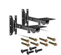 DSeenLeap Audio rack Speaker Wall Bracket Professional Audio Rack Thickened Bracket Hanger Speaker Surround Speaker Wall Mounting Bracket Media cabinet (A Color 27CM)