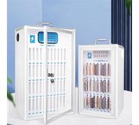 DSeenLeap Cell Phone Charging Stations USB Charging Mobile Phone Cabinet, Cell Phone Storage Cabinet Charging Station, Ideal for Students and Employees (48 slots)