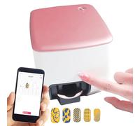 DSeenLeap Digital Mobile Nail Art Printer,Nail Printer Machine,DIY Photos Cartoons Texts Pattern,Portable,for You Nails
