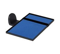 DSeenLeap Projector Mount Projector Mount Shelf Wall Mount Bracket Holder Projector Stand 14 Inch to 10 Inch Plate Size Black Aluminum Ceiling Mount with Tray