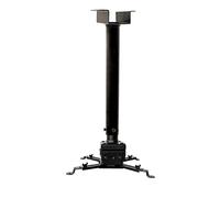 DSeenLeap Projector Mount Wall-mounted or Ceiling-mounted Projector BracketThe Load Capacity of the Universal Projector Bracket is 55.11lb Angle of the Paw is Adjustable Ceiling Mount (Black)