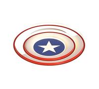 DSELP Ceiling Light LED, Children Bedroom Lamp Marvel Captain America Shield Wall Light Star Night Light for Kids Bedroom Nursery Light