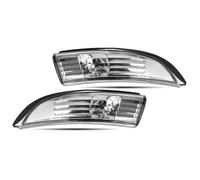 DSEQOPHH Car Mirror Indicator Compatible With For Fiesta 2008 2009 2010 2011 2012 2013 2014 2015 2016 2017 Car Rearview Side Mirror No Bulb Turn Signal Indicator
