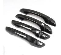 DSEQOPHH Exterior Door Handle Cover Compatible with Peugeot for 3008 2017 2018 2019 2020 2021 2022 Car Door Handle Cover Trim Sticker Door Handle Decorative Shell