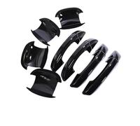 DSEQOPHH Exterior Door Handle Cover Compatible with Skoda for Superb 2009 2010 2011 2012 2013 Car Door Handle Cover Bowl Trim Car Exterior Door Handles Protection Shell