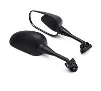 DSEQOPHH Motorbike Wing Mirrors For CBR500R 2013 2014 2015 2016 For CBR300R 2015 2016 Universal 2.5cm-4.5cm Hole Spacing Black Motorcycle Rearview Mirror Accessories
