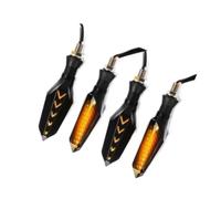 DSEQOPHH Motorcycle Indicators Compatible With Suzuki For Burgman 400 650 125 200 For AN125 For AN250 For AN400 For AN650 Motorcycle Front Rear Turn Signal Lights Blinker