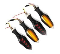 DSEQOPHH Motorcycle Indicators Compatible With Suzuki For Burgman 400 650 125 200 For AN125 For AN250 For AN400 For AN650 Motorcycle Front Rear Turn Signal Lights Blinker