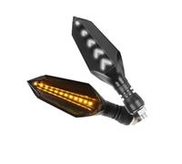 DSEQOPHH Motorcycle Indicators Compatible With SYM For Maxsym 400 400i 600 600i For Max For TL500 For TL508 Motorcycle Left Right Turn Signals Light Flowing Flashing Lights