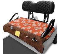 Dserfgiu Golf Cart Seat Cover Leaf Golf Cart Cushions with Front Pocket, Dry Fit Towel Covers Wear-Resistant Non-Slip Sport Accessories Keeps Seat Cool and Comfortable