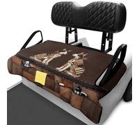 Dserfgiu Golf Cart Seat Towel Boston Terrier Golf Seat Covers for Cart with Pockets, Skin-Friendly Golf Cart Accessories Stretchy Moisture Wicking Cushions Keeps Seat Cool and Comfortable