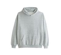 Dsewpaur Camo Fleece Hoodie For Men Women Long Sleeve Drop Shoulder Oversized Hooded Sweatshirt Pullover With Pocket, Light Grey, Medium